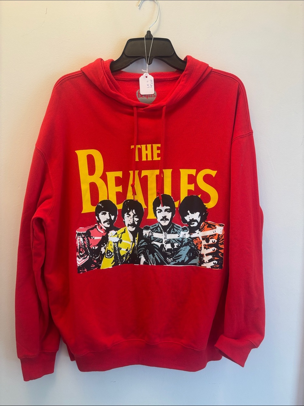 The Beatles | officially Licensed Sgt Pepper Graphic Hoodie Sweatshirt Sz L